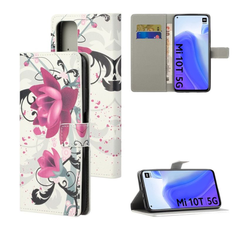 Housse Xiaomi Mi 10t / 10t Pro Tropical Flowers