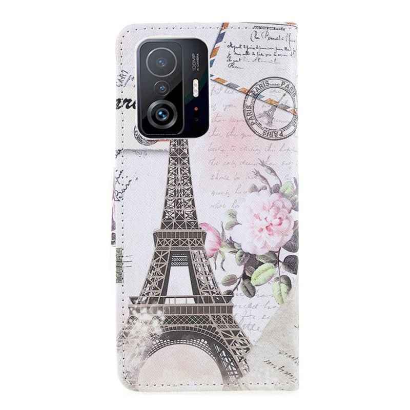 Housse Xiaomi Mi 11T / 11T Pro Tour Eiffel Rétro