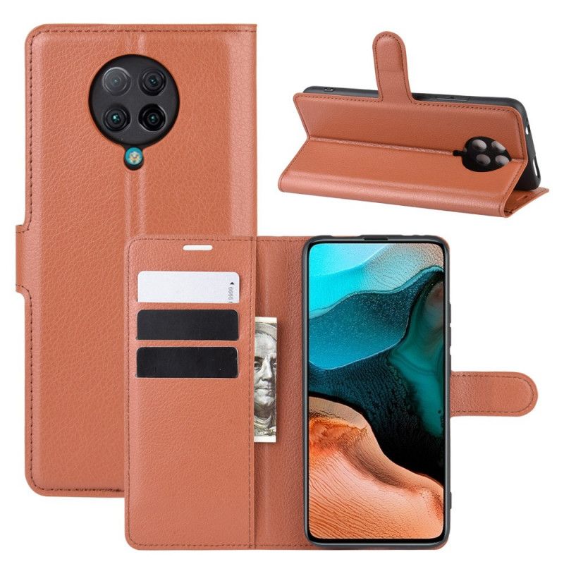 Housse Xiaomi Poco F2 Pro Simili Cuir Classique