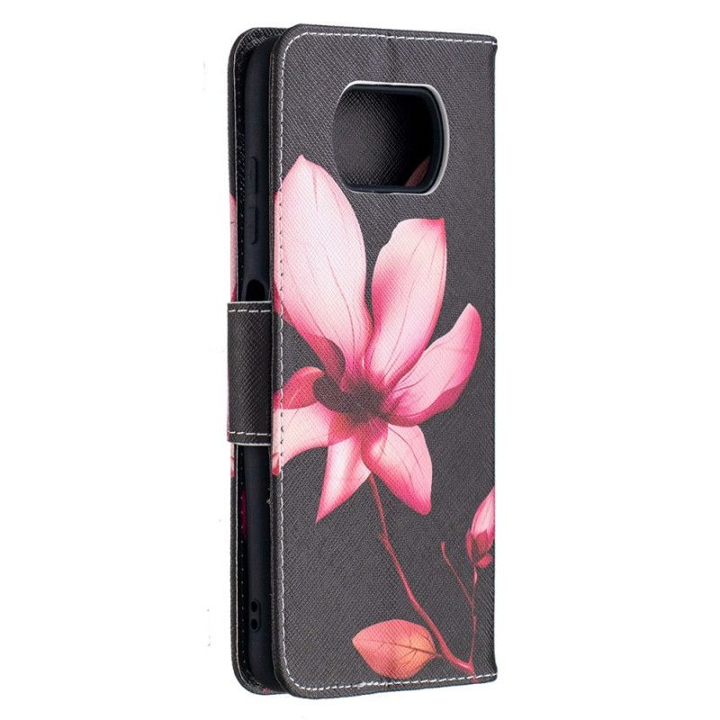 Étui Housse Xiaomi Poco X3 Fleur Rose