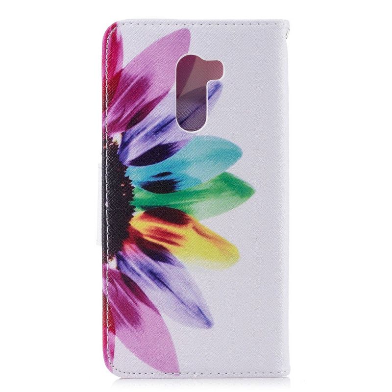 Housse Xiaomi Pocophone F1 Fleur Aquarelle