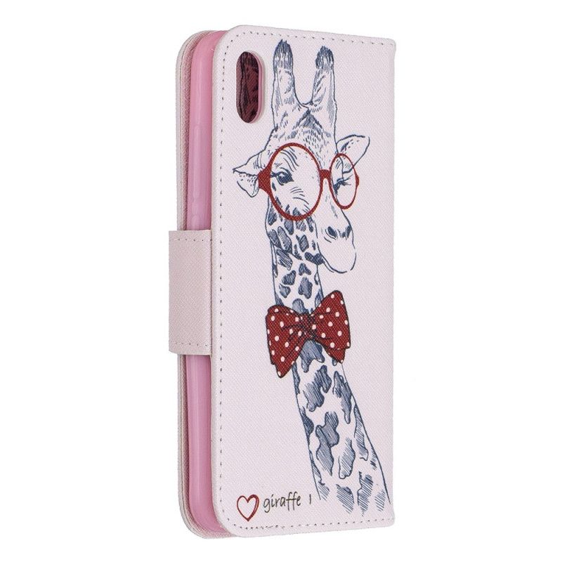 Housse Xiaomi Redmi 7a Girafe Intello