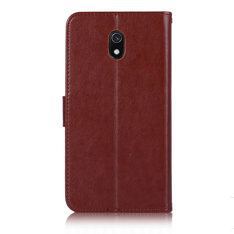 Housse Xiaomi Redmi 8a Effet Cuir Attrape Rêves Hibou