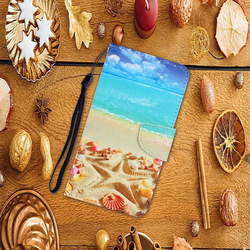 Housse Xiaomi Redmi 8a Plage À Lanière