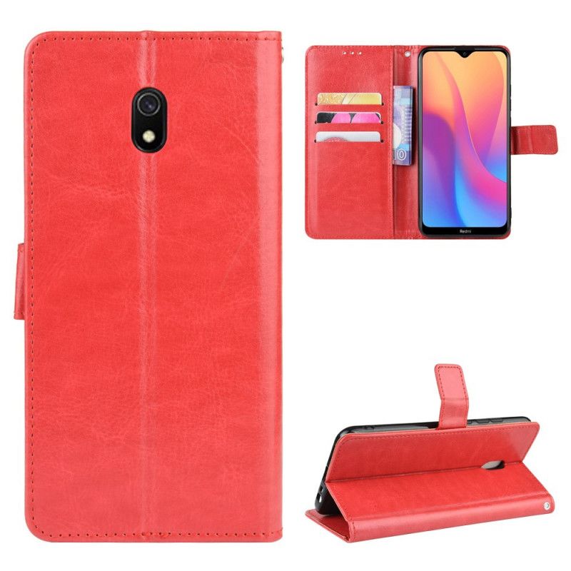 Housse Xiaomi Redmi 8a Simili Cuir Flashy