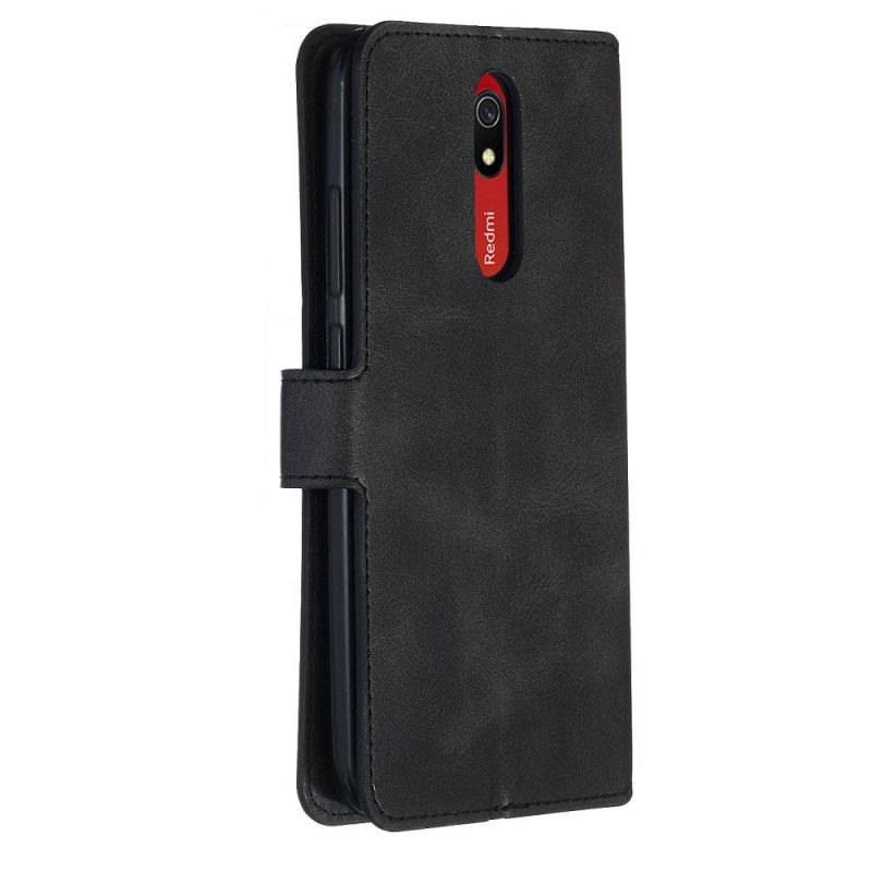 Housse Xiaomi Redmi 8a Simili Cuir Style Rétro