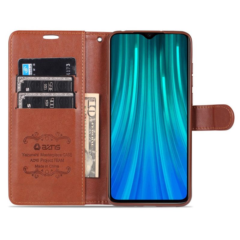 Housse Xiaomi Redmi 9a Azns Simili Cuir