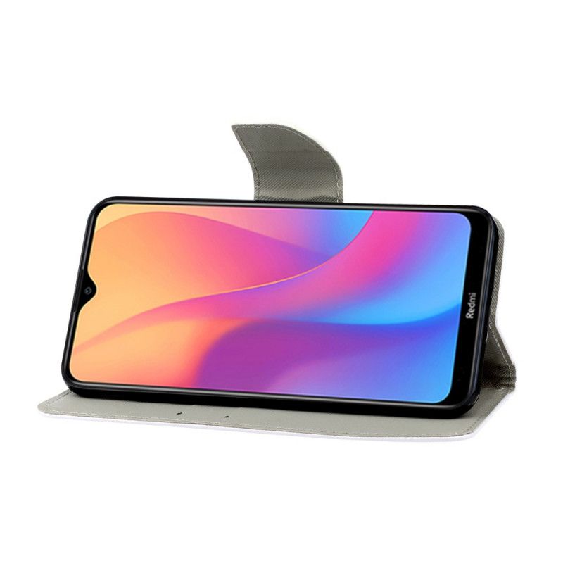 Housse Xiaomi Redmi 9a Renard Intello À Lanière