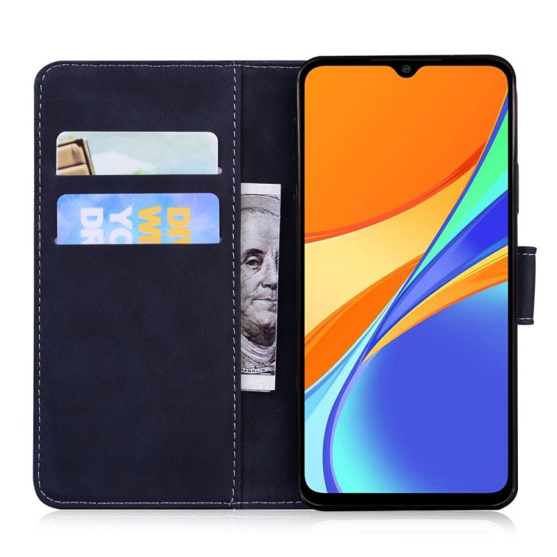 Housse Xiaomi Redmi 9c Simili Cuir New Colors