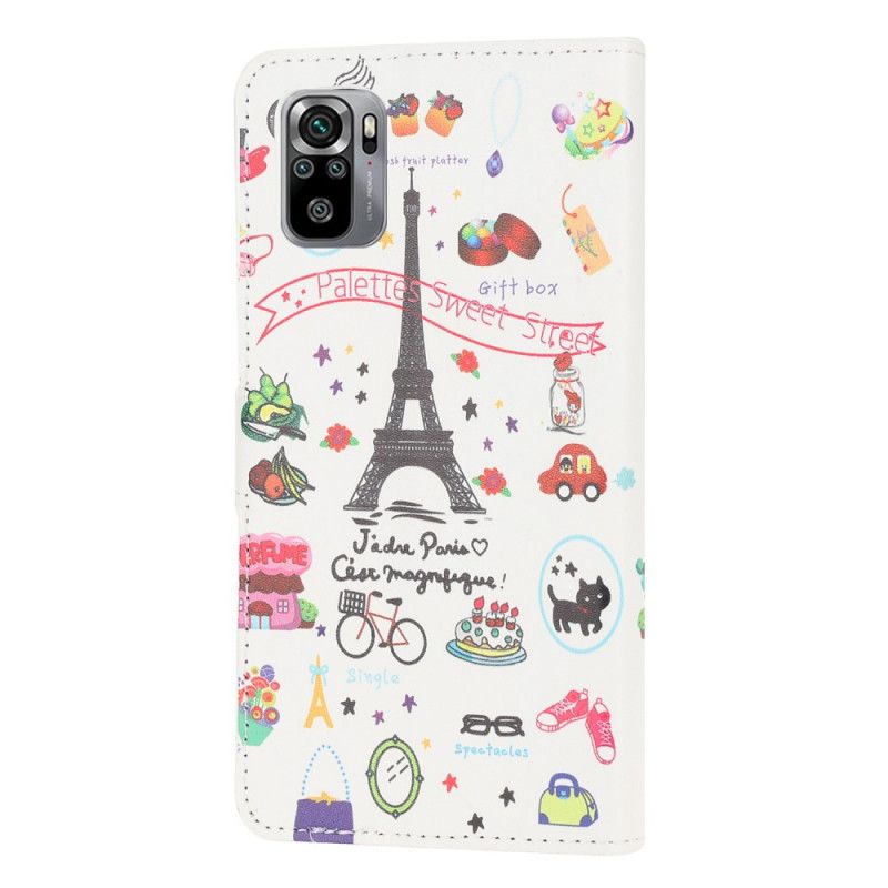 Housse Xiaomi Redmi Note 10 / Note 10s J'adore Paris