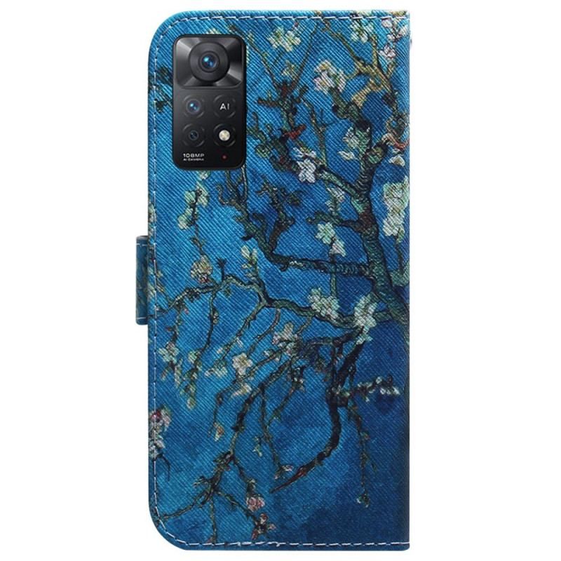 Housse Xiaomi Redmi Note 11 Pro / Note 11 Pro 5G Branche d'Arbre Fleuri