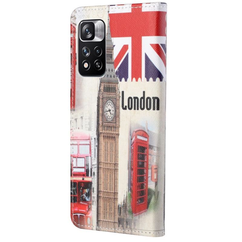 Housse Xiaomi Redmi Note 11 Pro / Note 11 Pro 5G London Life