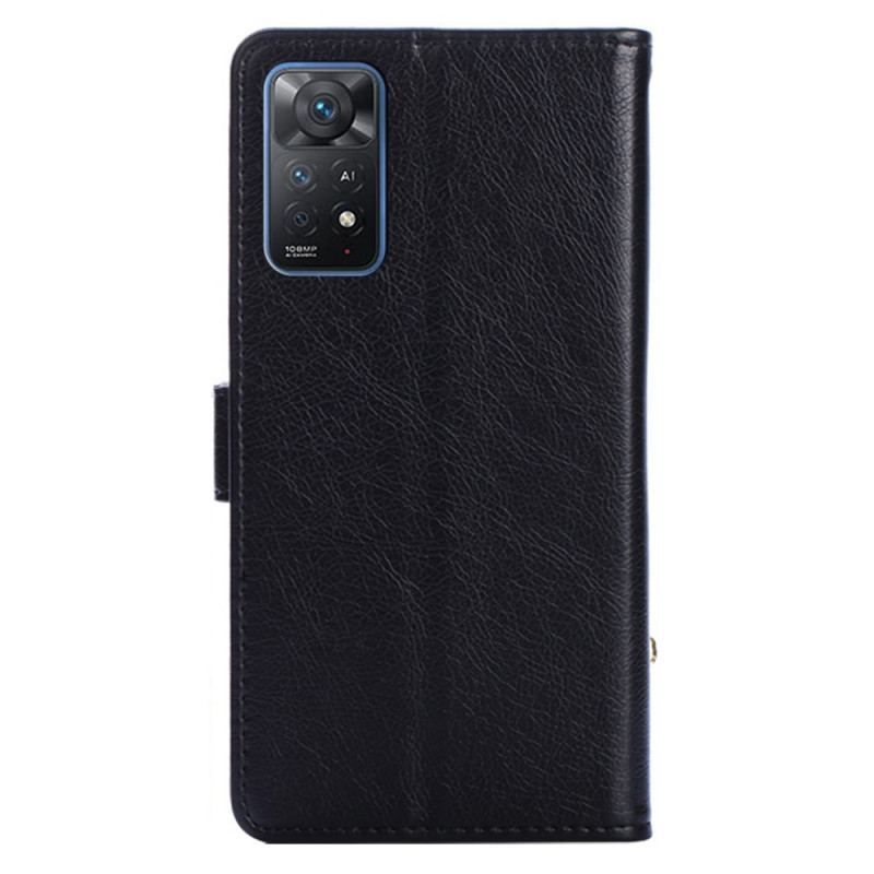 Housse Xiaomi Redmi Note 11 Pro / Note 11 Pro 5G Porte-Monnaie Frontal et Lanière