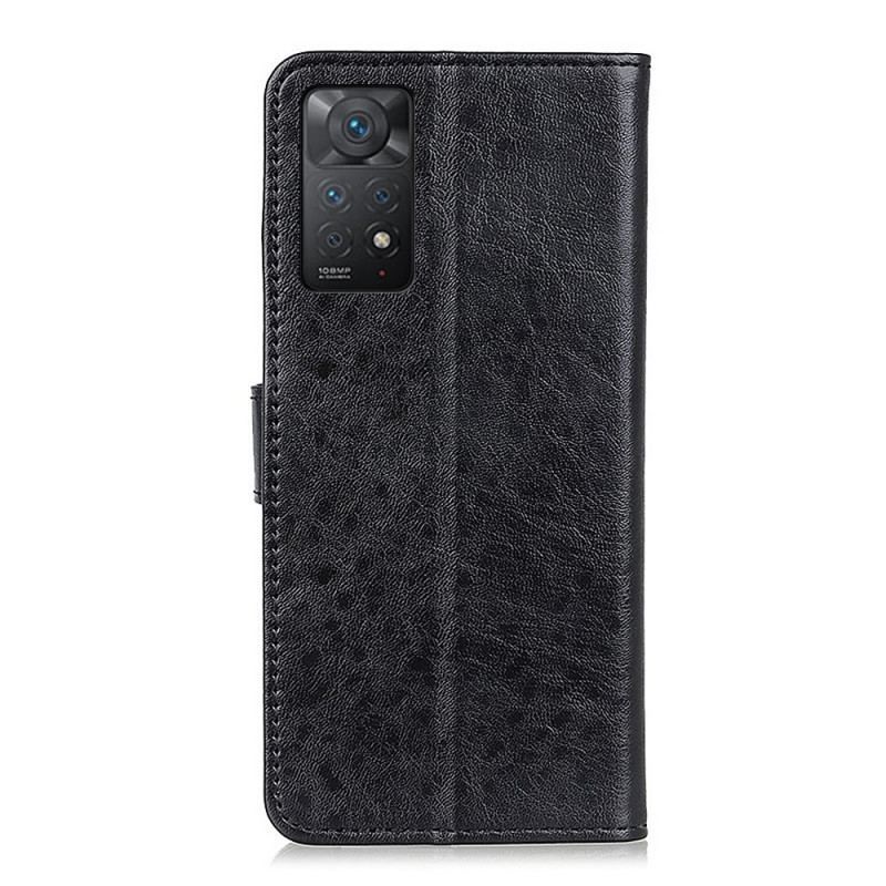 Housse Xiaomi Redmi Note 11 Pro / Note 11 Pro 5G Simili Cuir Texturé