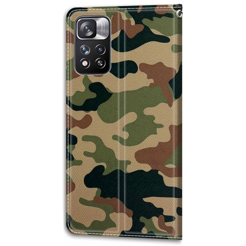 Housse Xiaomi Redmi Note 11 Pro Plus 5G Camouflage Militaire