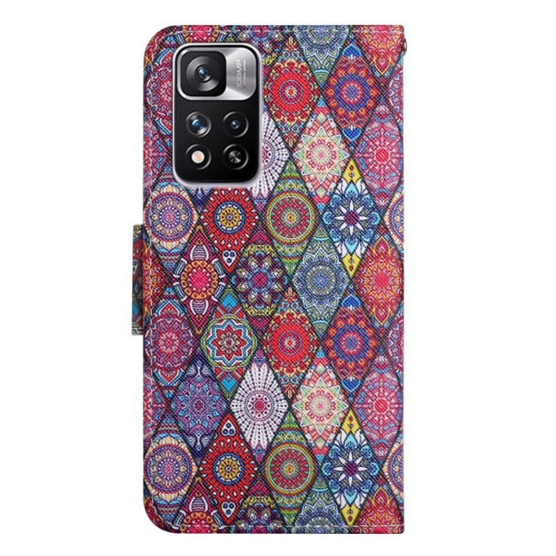 Housse Xiaomi Redmi Note 11 Pro Plus 5G Motif Tapisserie