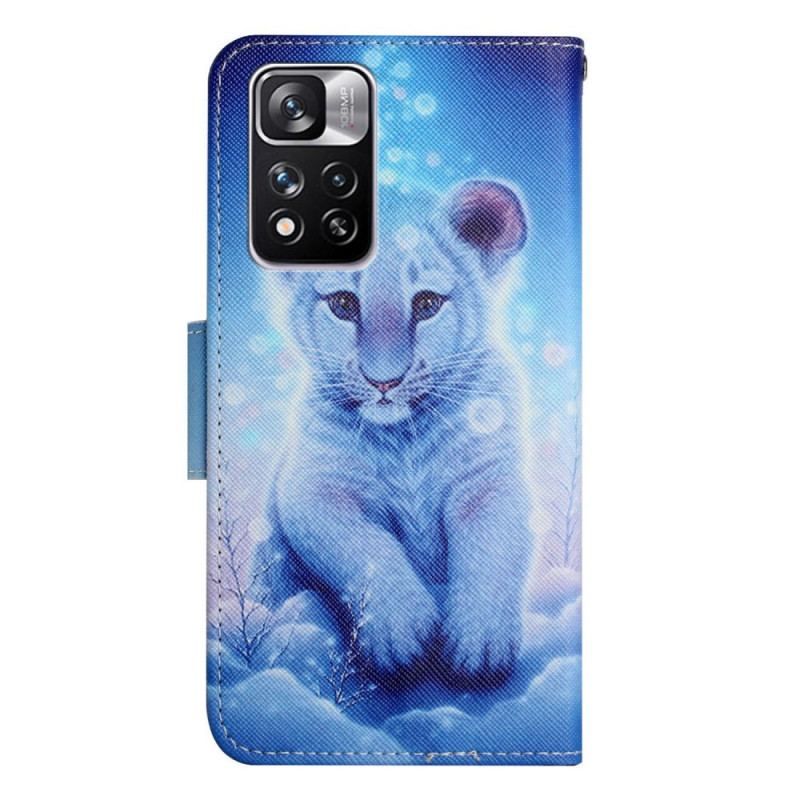 Housse Xiaomi Redmi Note 11 Pro Plus 5G Tigre des Neiges