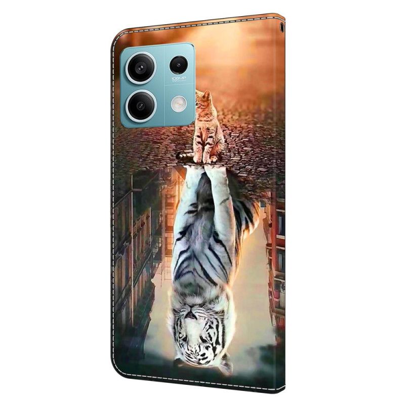 Housse Xiaomi Redmi Note 13 5G avec motif 3D Rêve de Chaton