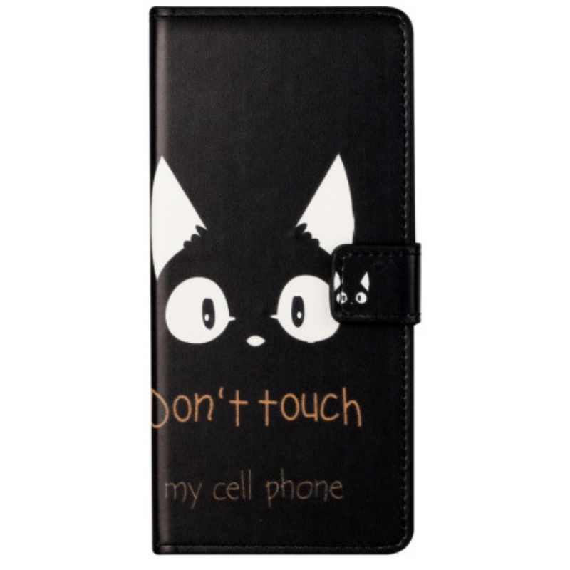 Housse Xiaomi Redmi Note 13 5G Don't Touch My Cell Phone