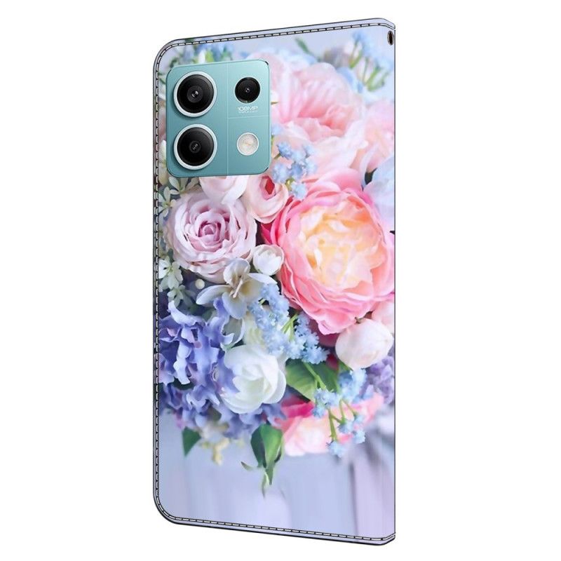 Housse Xiaomi Redmi Note 13 5G Fleurs Pastels