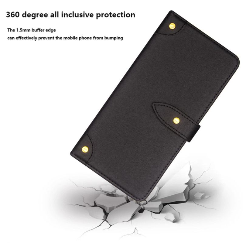 Housse Xiaomi Redmi Note 13 5G Rivets Décoratif IDEWEI