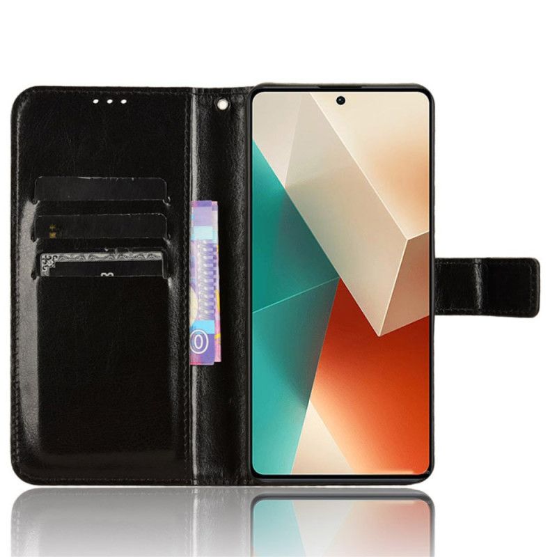 Housse Xiaomi Redmi Note 13 5G Simili Cuir Flashy à Lanière