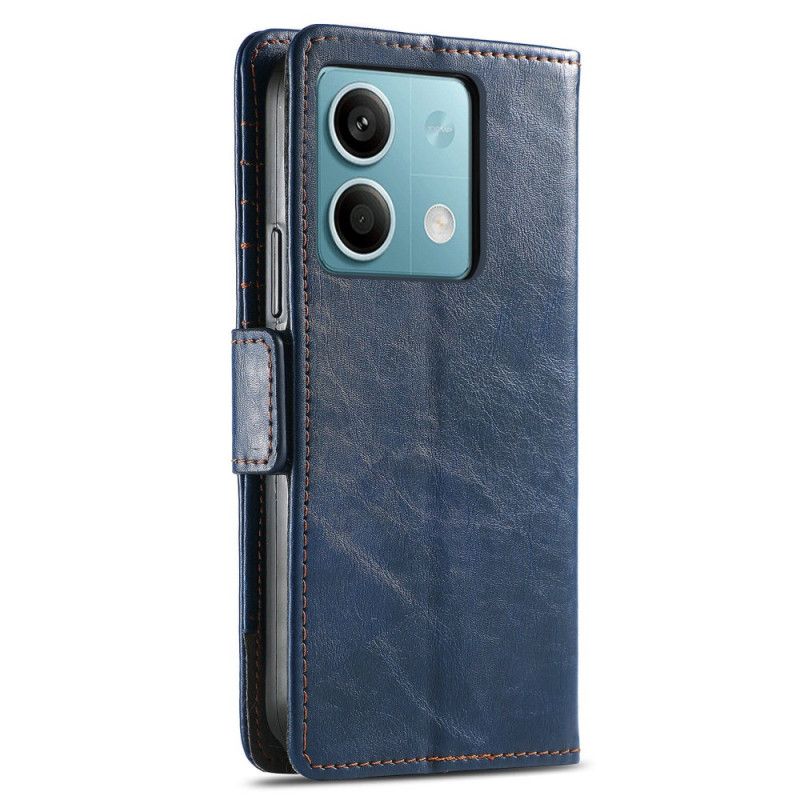 Housse Xiaomi Redmi Note 13 5G Vintage avec Blocage RFID CASENEO