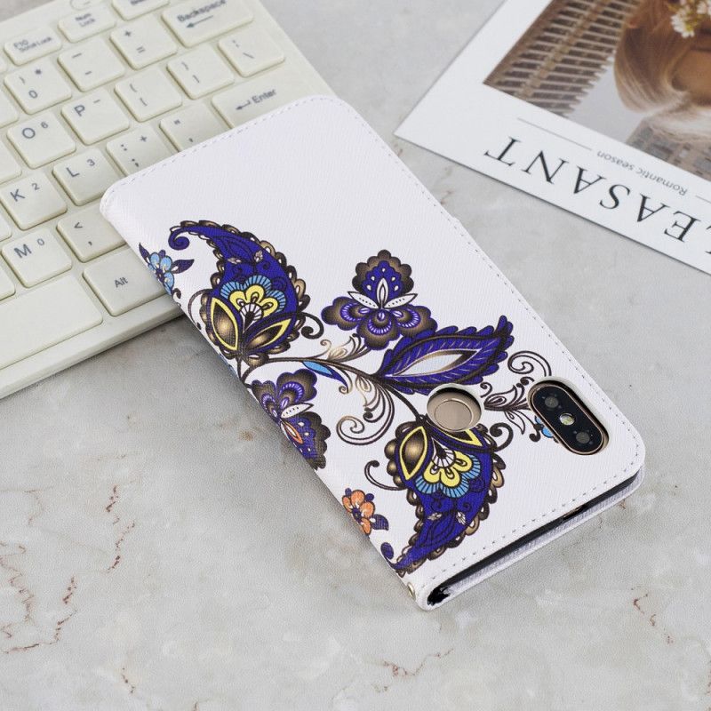 Housse Xiaomi Redmi Note 5 Tatoo Papillons