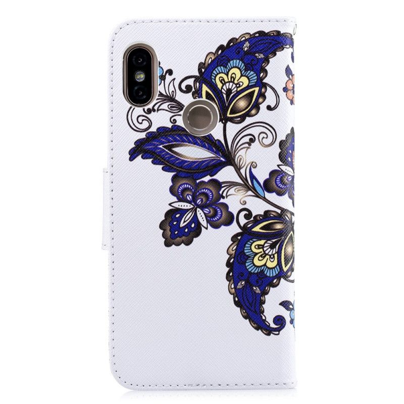 Housse Xiaomi Redmi Note 5 Tatoo Papillons