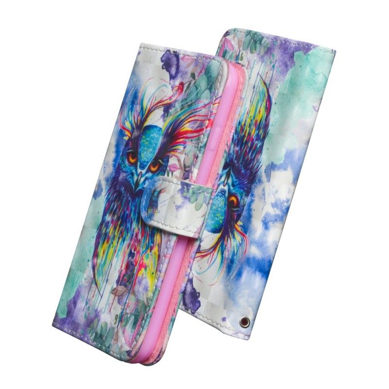 Housse Xiaomi Redmi Note 7 Oiseau Aquarelle