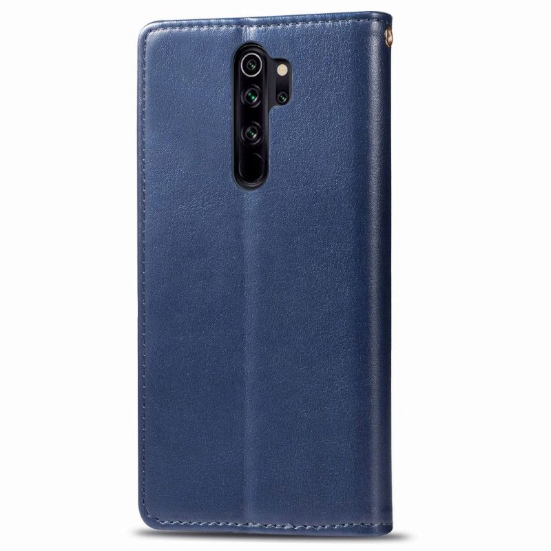 Housse Xiaomi Redmi Note 8 Pro Simili Cuir Et Fermoir Vintage