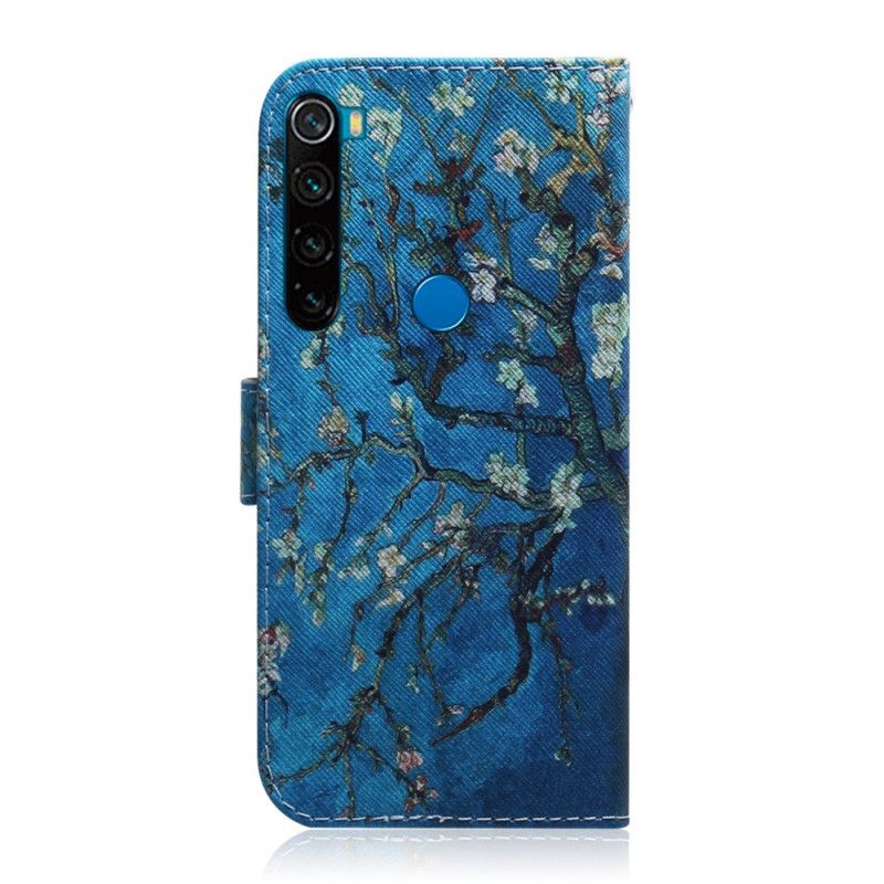 Housse Xiaomi Redmi Note 8t Branche D'arbre Fleuri