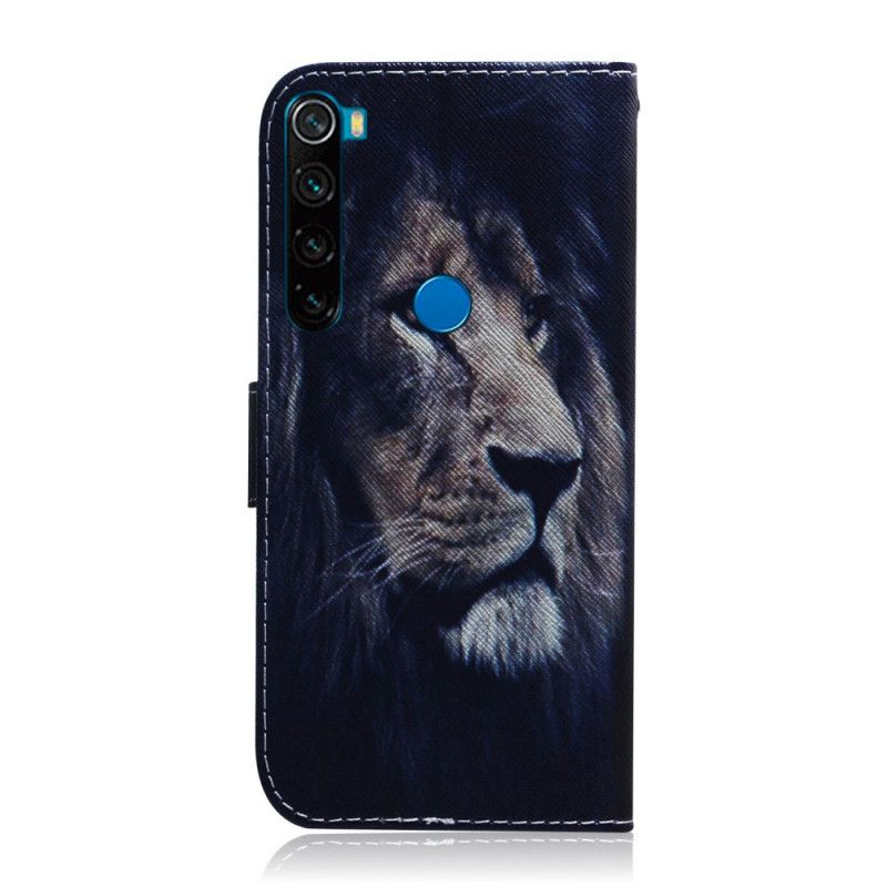 Housse Xiaomi Redmi Note 8t Dreaming Lion