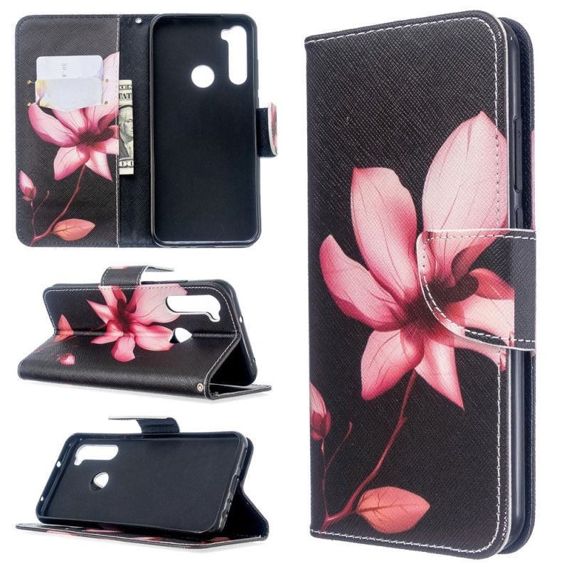 Housse Xiaomi Redmi Note 8t Fleur Rose