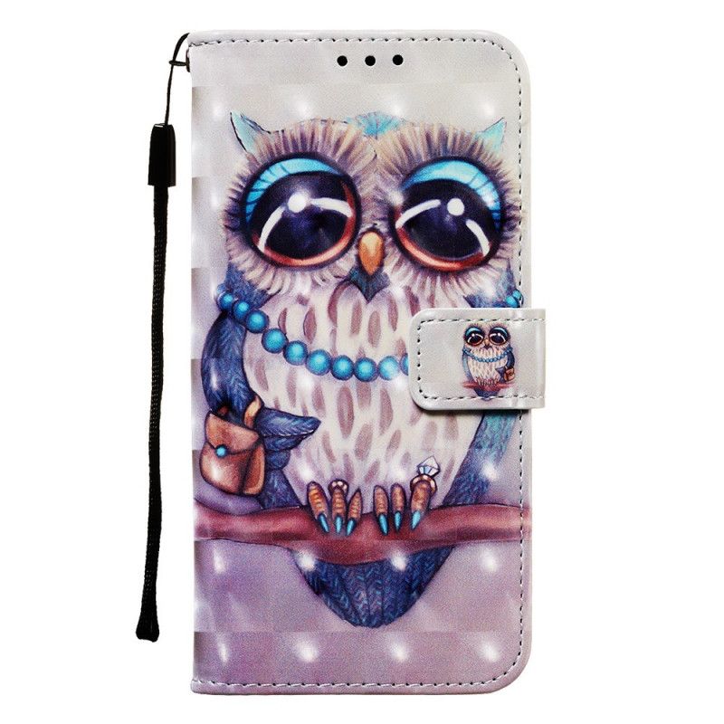 Housse Xiaomi Redmi Note 8t Miss Hibou