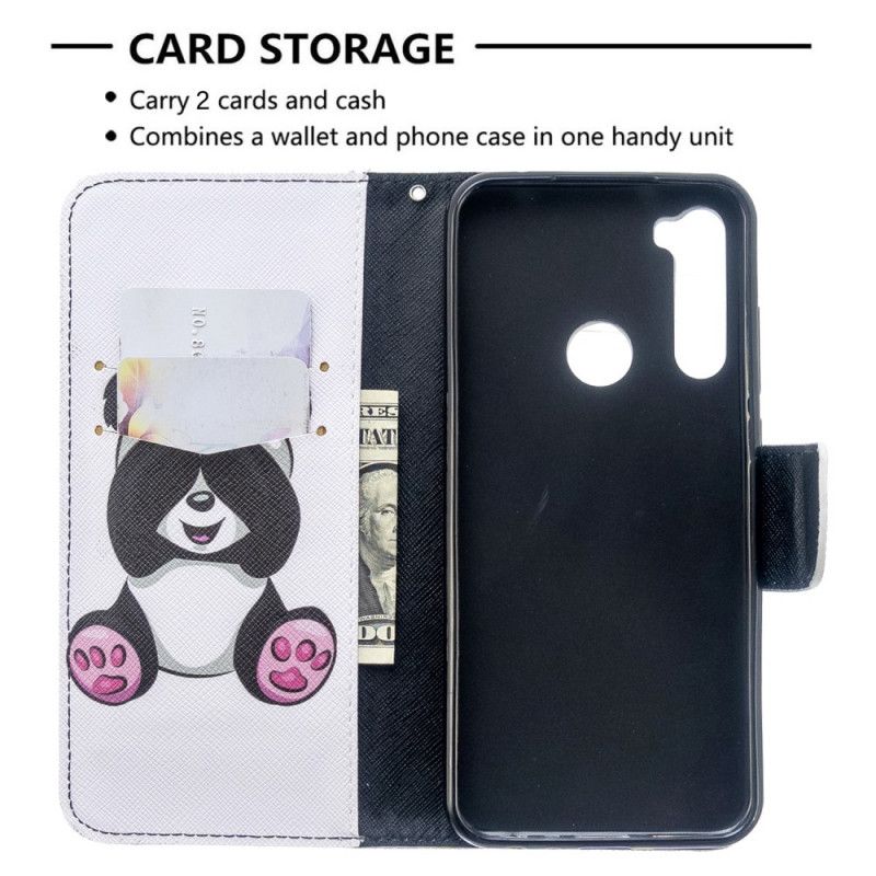 Housse Xiaomi Redmi Note 8t Panda Fun