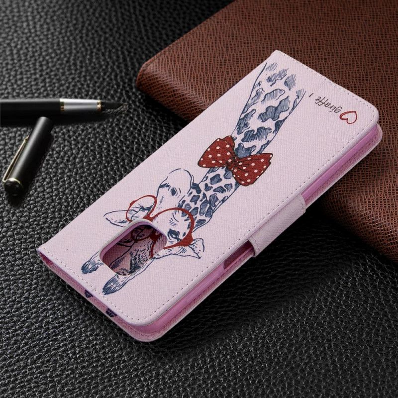 Housse Xiaomi Redmi Note 9s / Redmi Note 9 Pro Girafe Intello