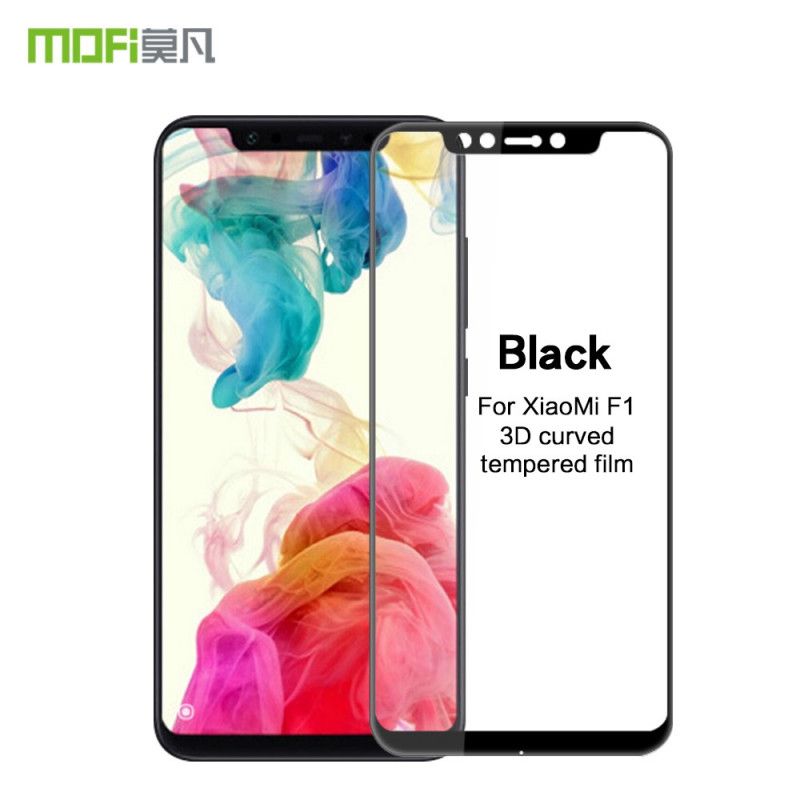 Protection En Verre Trempé Incurvée Pour Xiaomi Pocophone F1 Mofi