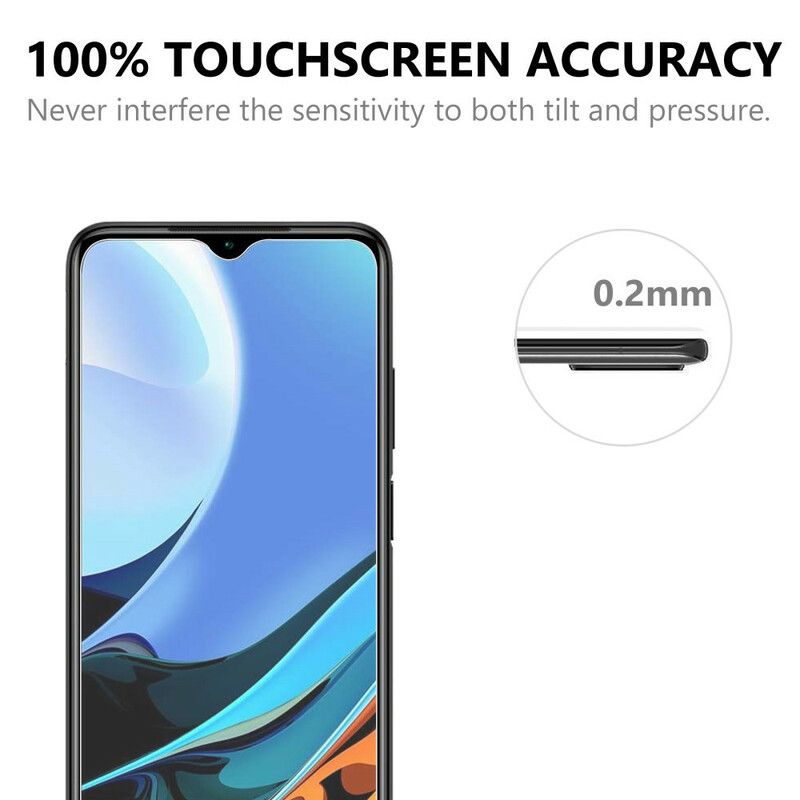 Protection Verre Trempé 2.5d Pour Écran Du Coque Xiaomi Redmi 9T