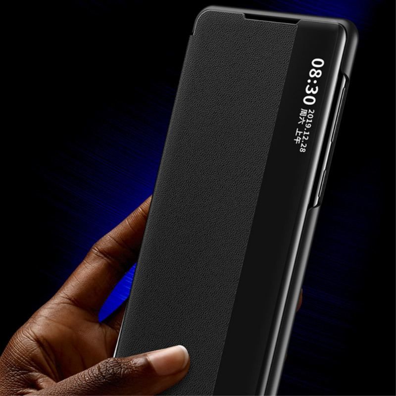 View Cover Xiaomi Redmi Note 11 Pro Plus 5G Simili Cuir Texturé