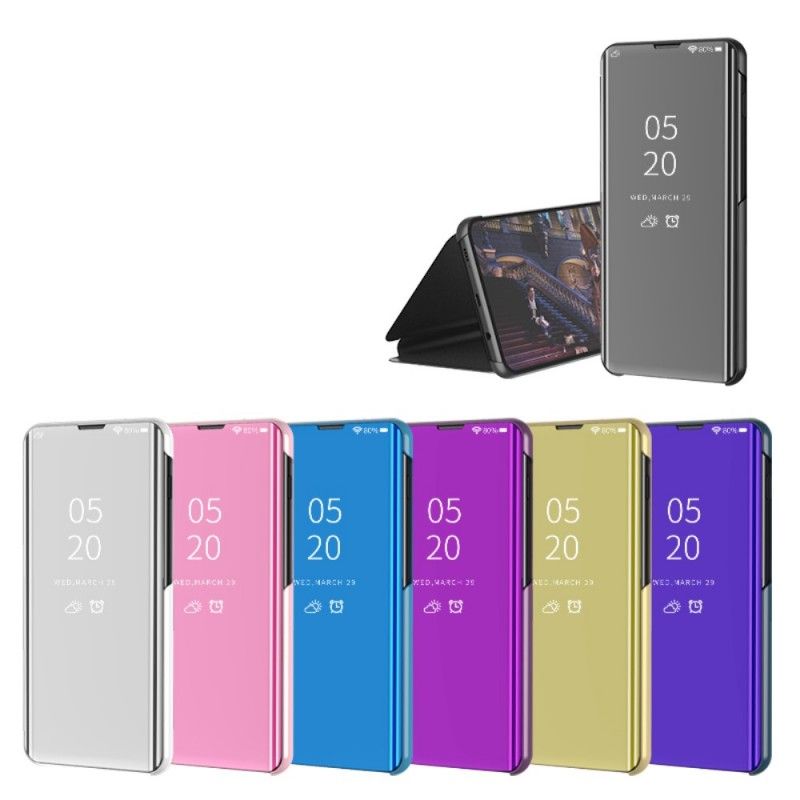 View Cover Xiaomi Redmi Note 7 Miroir Et Simili Cuir