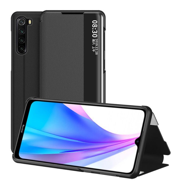 View Cover Xiaomi Redmi Note 8t Simili Cuir Texturé